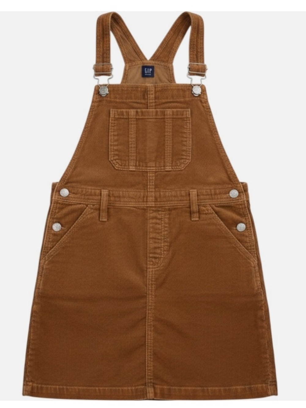 Gap Kids Brown Corduroy Overall Dress